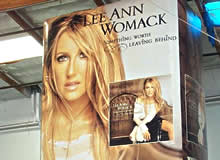 Lee Ann Womack 20' tall CD Box 