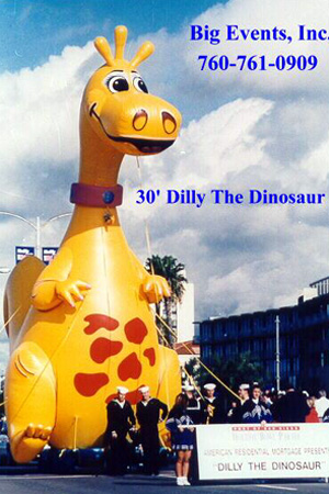 30' Dilly The Dinosaur 
