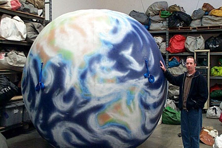 10' Earth Cold Air Inflatables