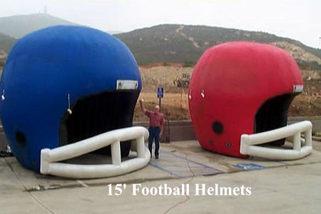 15' Football Helmets