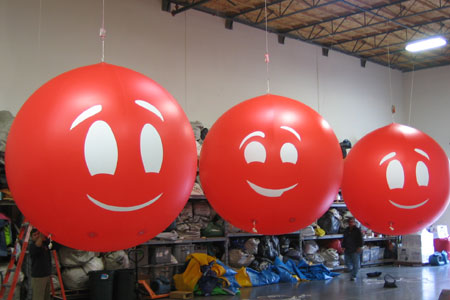Smiley Faces Helium Balloons