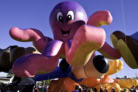 Holiday Parade Balloons