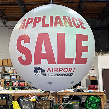 Helium Advertising Balloons