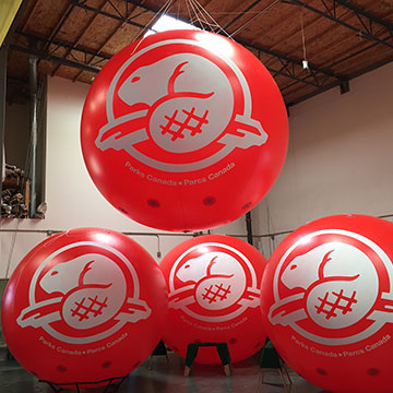 Helium Advertising Balloons