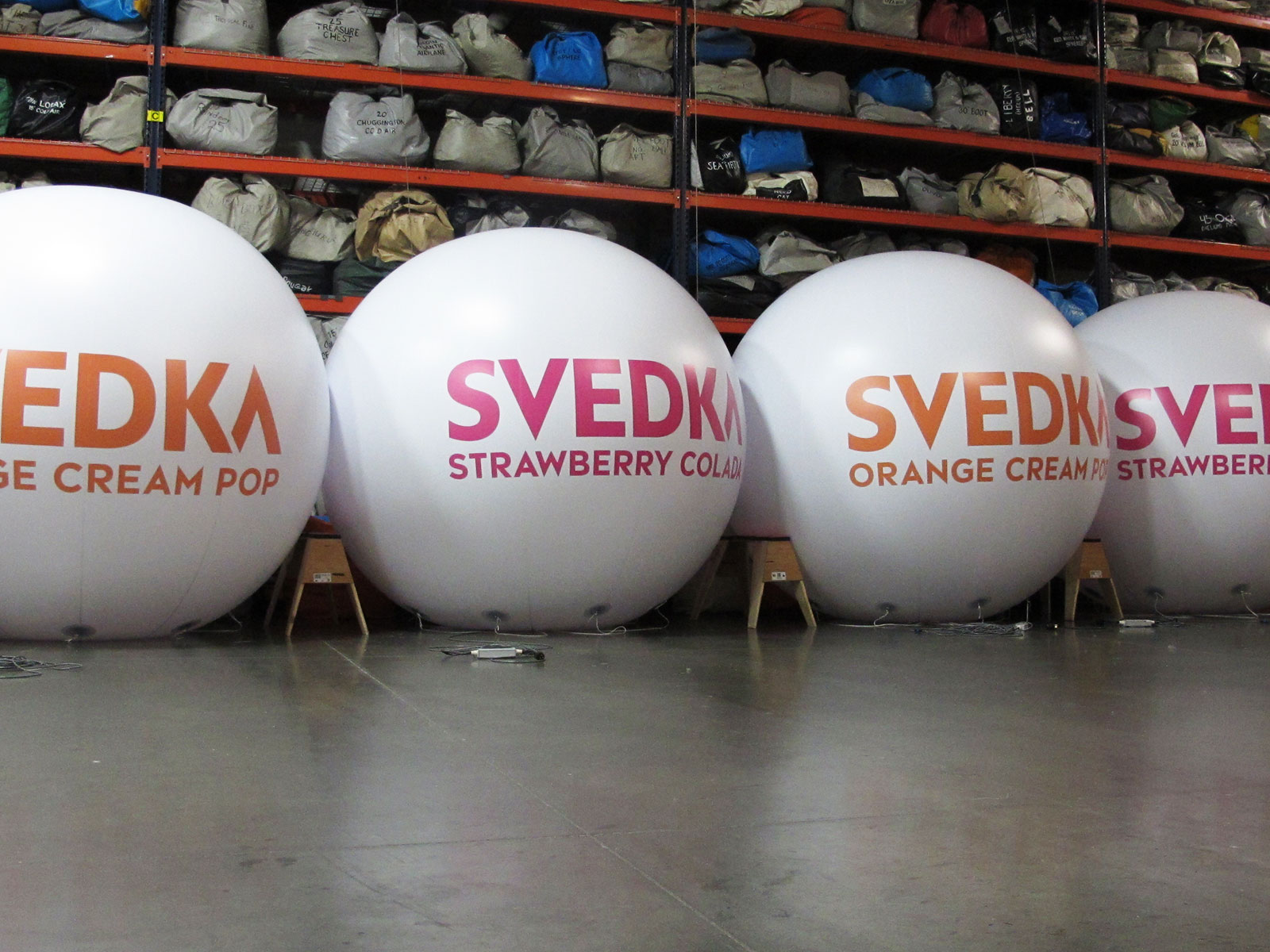 Svedka helium sphere